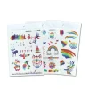Rainbow Fake Temporary Tattoo