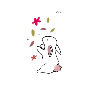 Little White Rabbit Tattoo