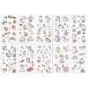 Cartoon Unicorn Tattoos 10 Sheets