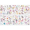 Cartoon Unicorn Tattoos 10 Sheets