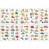 Cartoon Cars Tattoo 10 Sheets