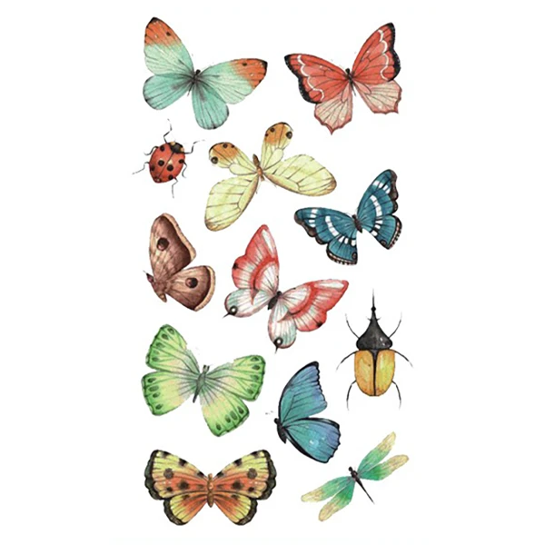 Butterfly Insect Temporary Tattoo