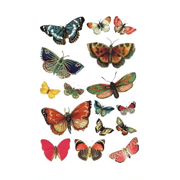 Colorful Butterfly Tattoo