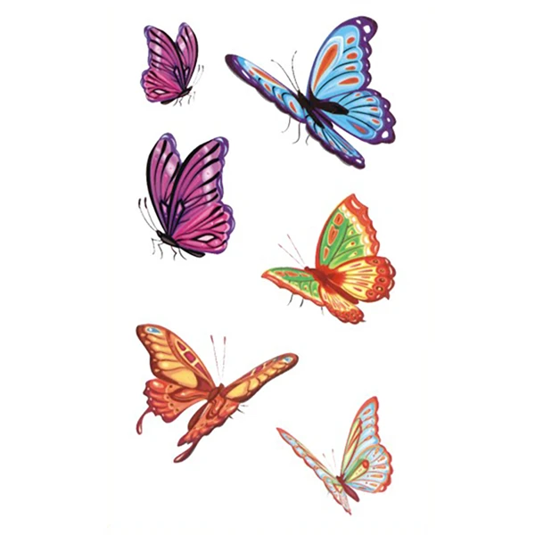 Flying Butterflies Tattoo