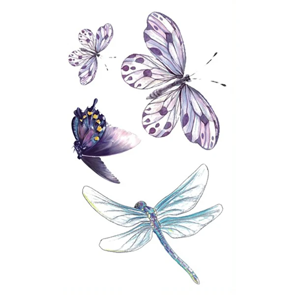 Butterfly Temporary Tattoo Sticker