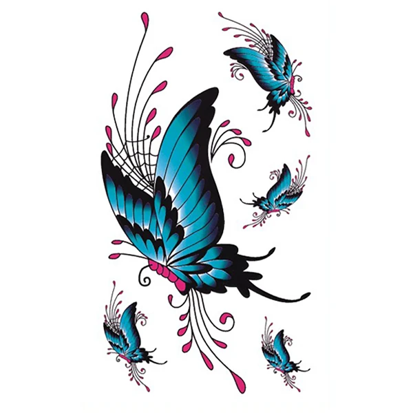 Dancing Butterflies Tattoo