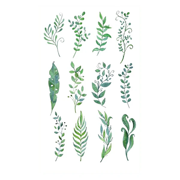 Green Plants Tattoo