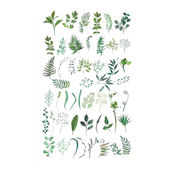 Greeneries Temporary Tattoo
