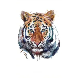 Strong Tiger Temporary Tattoo