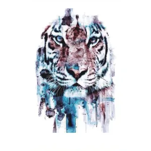 Watercolor Tiger Tattoo