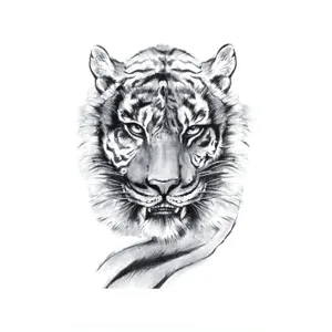 Tiger Tattoo Sticker